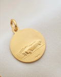 Gorgeous Italian Religious Vintage Pendants 18K Gold