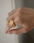 Amazing Collectible Harley Davidson Ring 15.5 Grams 18K Gold 1950s