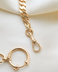 Sublime Swedish Antique Watch Chain 1925 18K Gold