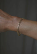 Stunning Radiant Vintage Bracelet 18K Gold Sweden 1960s