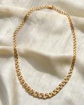 Sublime Bismarck Link Chain 14K Gold 1960s