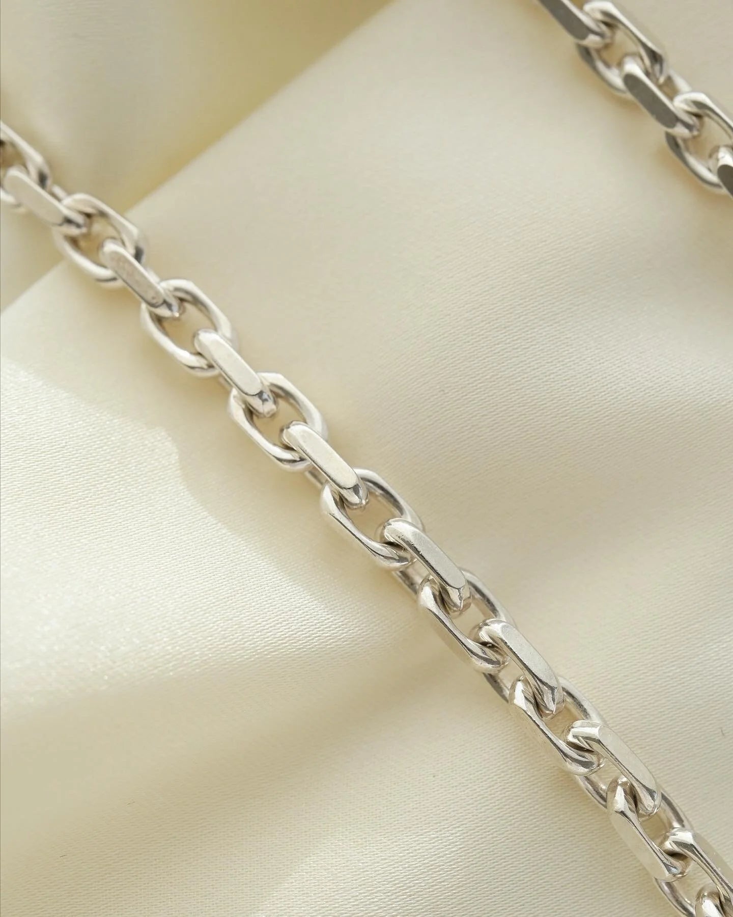 Shipping included! The Best Danish Vintage Silver Anchor Link Chain