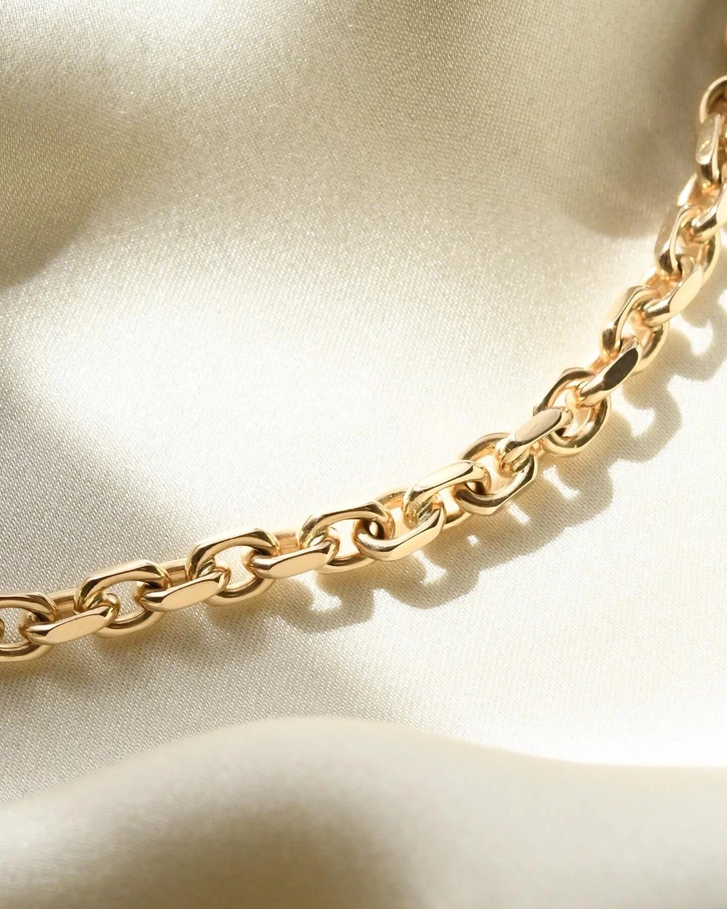 PeRFEct Anchor Link Chain 14K Gold 1990s