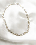 The Prettiest of Silver Necklaces Denmark 1950s