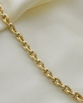 Radiant Chunky Vintage Anchor Link 14K Gold