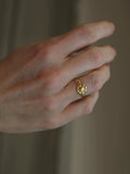 Magical Historic Treasure Blossom Ring 21K Gold Mid to Late 1800s