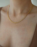 Swedish Glowing Vintage Necklace 18K Gold