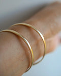 OMJ FINE JEWELRY : The Heirloom Bangle 18K Gold