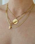 Antique Lady Liberty 5 Dollar Coin Pendant 21.6K Gold 1904