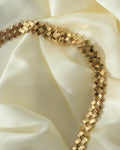Sexy Italian Vintage Necklace 18K Gold 1970s