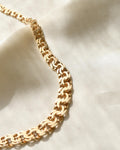 Sublime Bismarck Link Chain 14K Gold 1960s