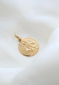Protective Saint Christopher Vintage Pendant Italy 1991
