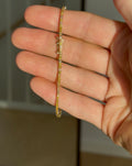 Stunning 1.72 Carats Yellow Diamonds Bracelet w Certificate 14K Gold