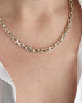 Bautiful Silver Anchor Chain