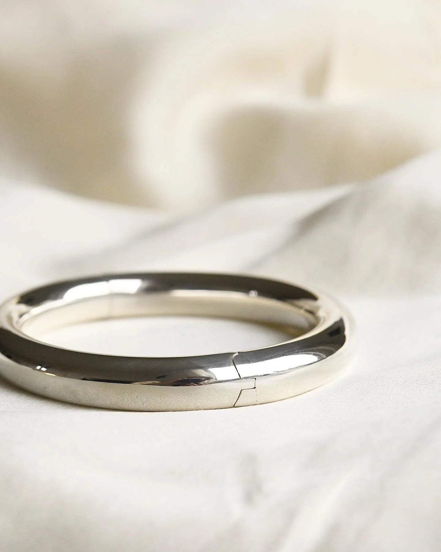 Big, Cool Silver Bangle