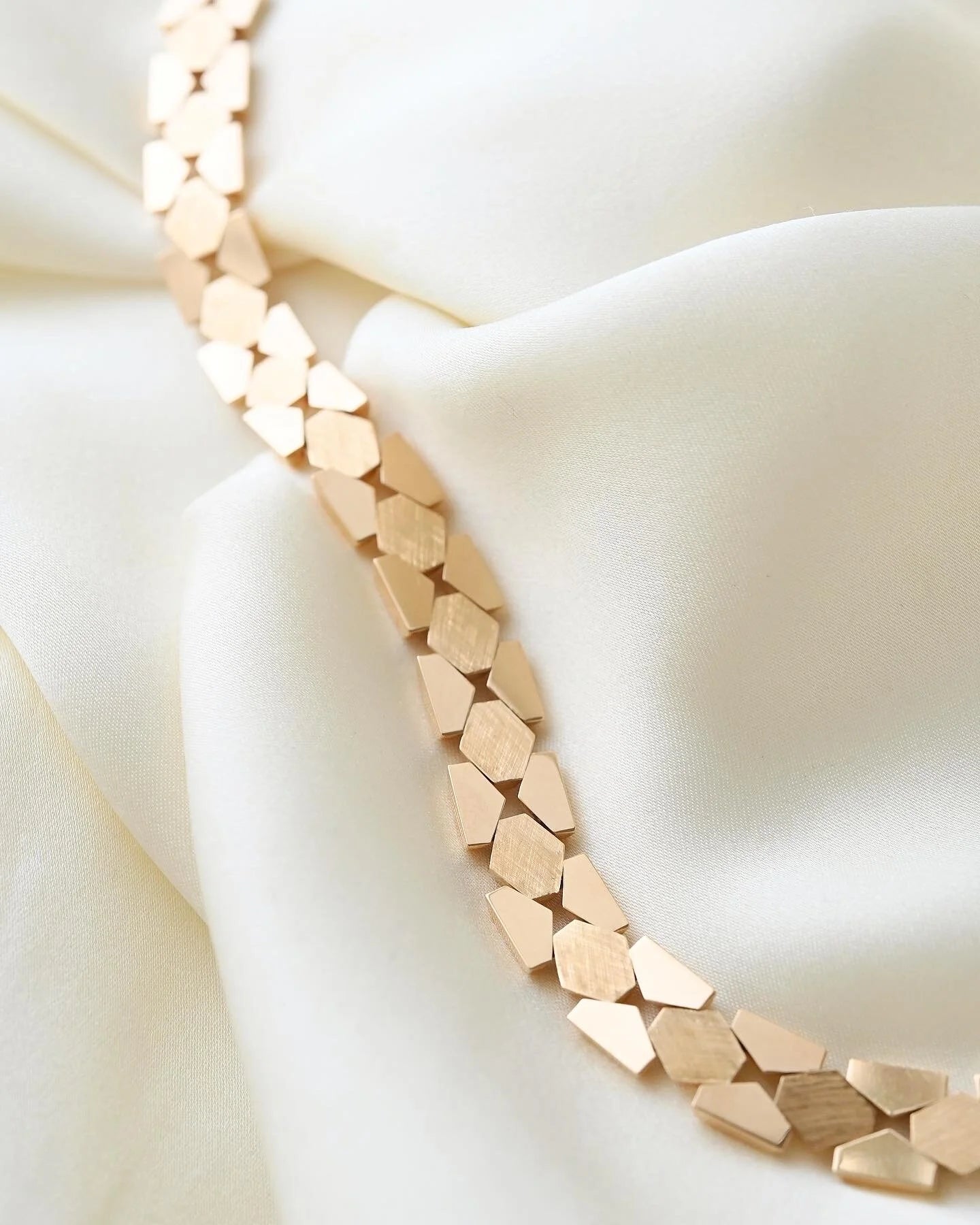 Incredible Beautiful Rare Danish Vintage Necklace 14K Gold