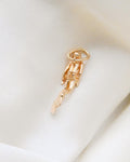 Absolutely Glowing Vintage Divers Charm 18K Gold