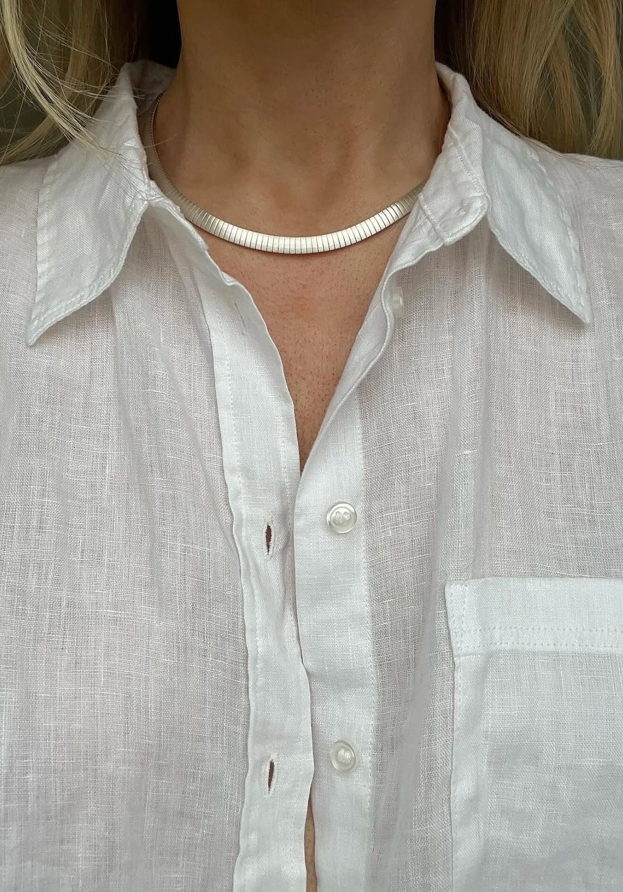 Amazing Vintage Sterling Silver Collar w Free Gift Bracelet Late 1900s Denmark