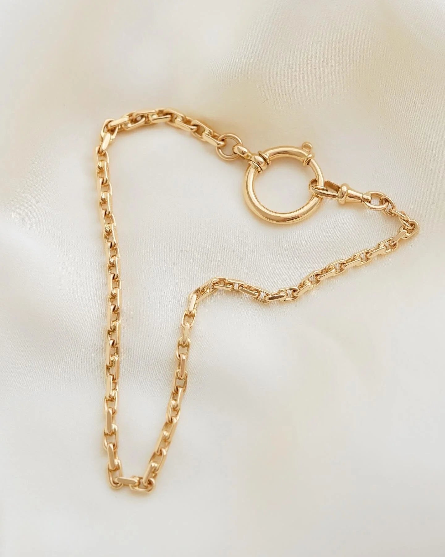 Perfect Antique Watch Chain 18K Gold Beg 1900s