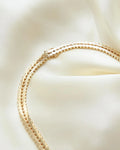 Special Release! (Number 3) Heavy Wide Danish Geneva Link Necklace 14K Gold 1960