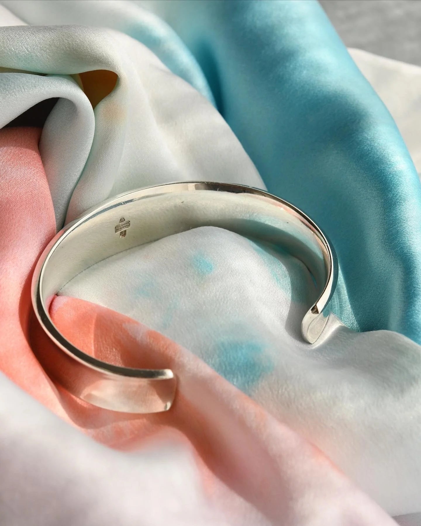Amazing Danish A. Michelsen Silver Bangle