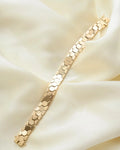 Everyone Will Compliment You Vintage Bracelet w Octagon Links 14K Gold 1960
