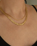 Swedish Vintage Curb Chain 18K Gold 1986