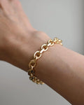 6.75 Inches Danish 58 Grams Vintage Anchor Link Chain 14K Gold