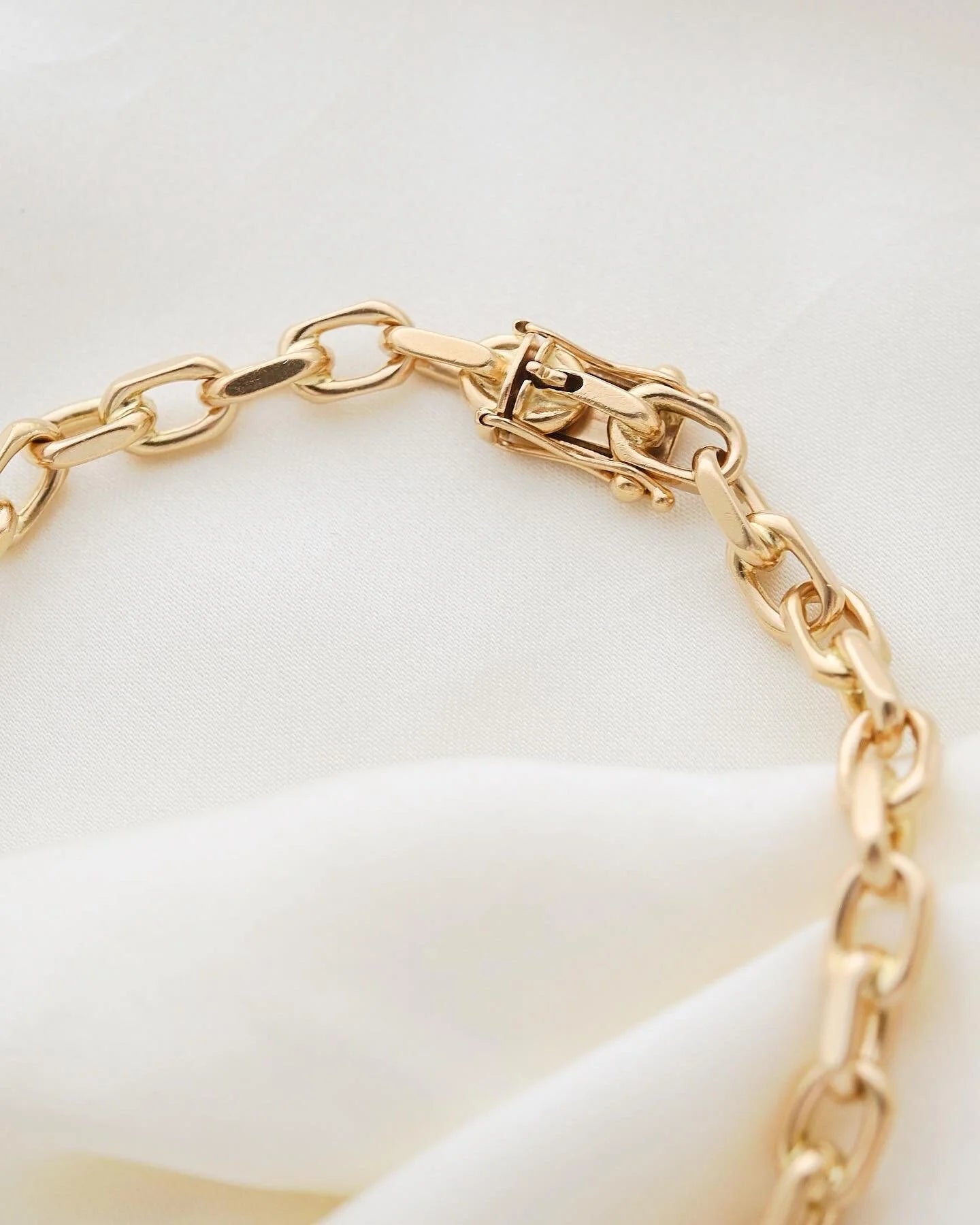 Gorg Danish Vintage Bracelet by John Rasmussen 14K Gold 1970