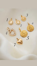 The Best Vintage Charms 18K Gold 1970s