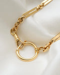 Dreamy 16 Grams Antique Watch Chain Fully Marked 18K Gold 1928