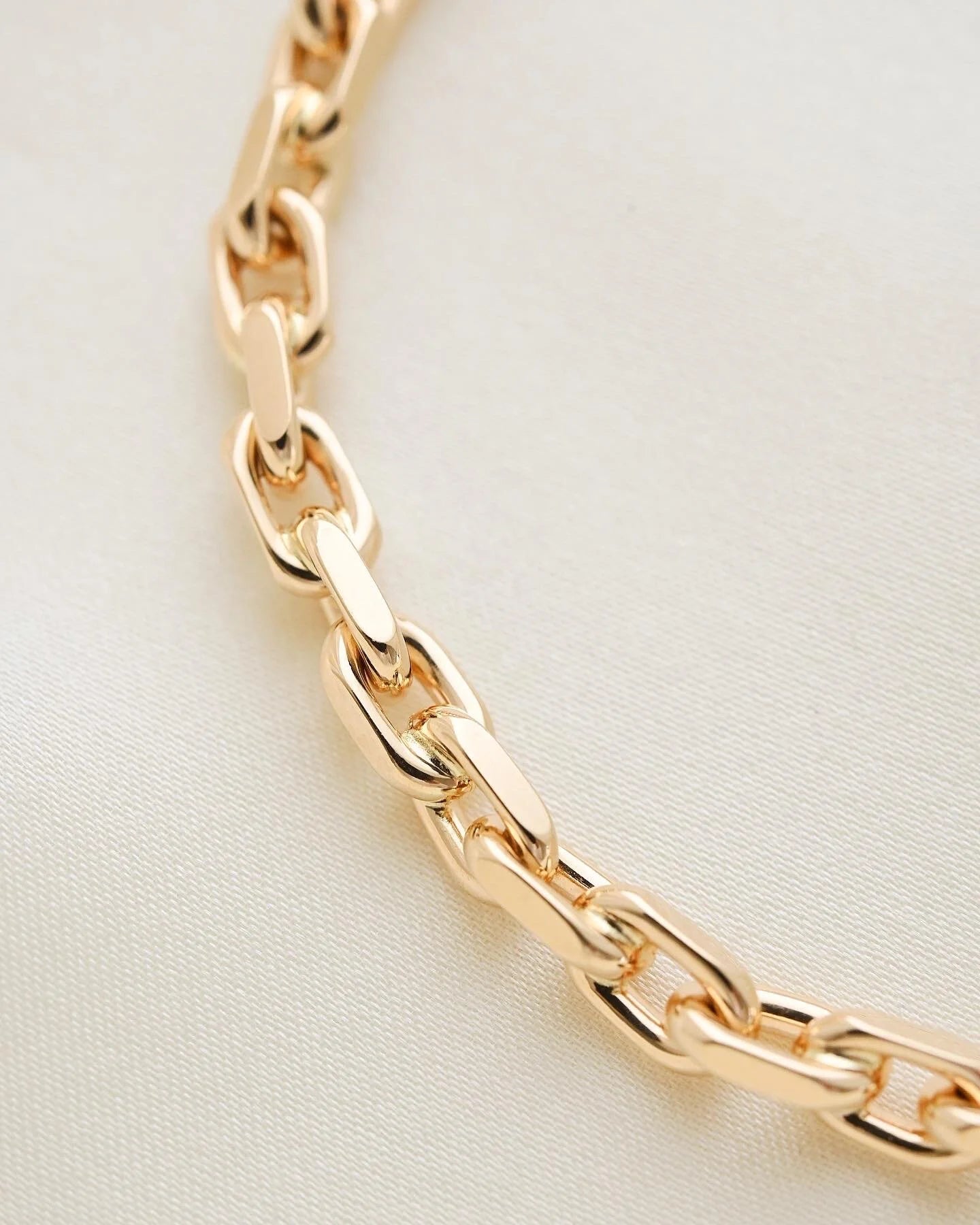Amazing Danish Anchor Link Bracelet 14K Gold