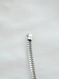 Sleek Vintage Silver Necklace