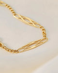 Antique Watch Chain Bracelet 18K Gold 1920s Sweden
