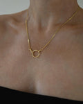 Rare 18.5 Inches Antique Curb Watch Chain 18K Gold 1910