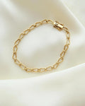 Swedish Vintage Eternity Link Bracelet 18K Gold