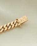 Rosy Toned 1963 Curb Link Bracelet 18K Gold