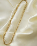 From Personal Collection! Vintage Anchor Chain 5mm 14K Gold 1970s