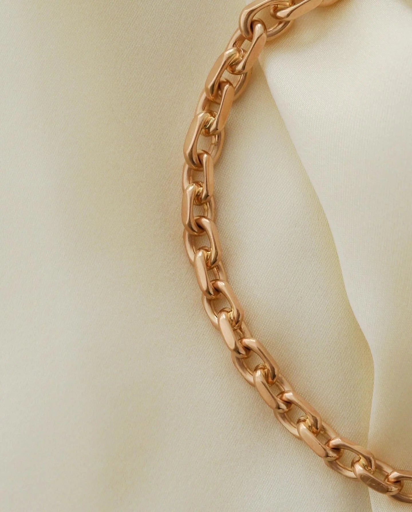 Divine Antique Rose Gold Chain 14K Gold