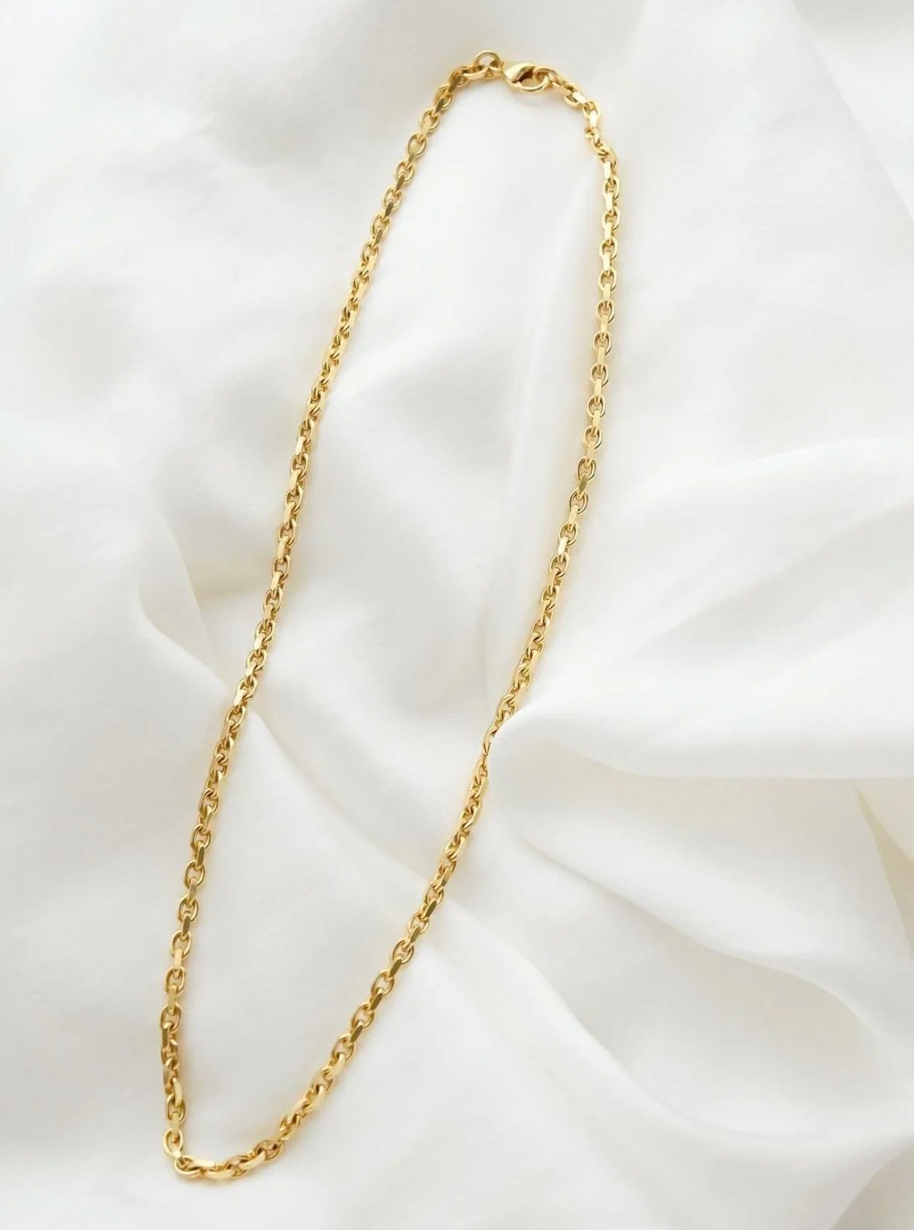Beautiful Danish Vintage Biker Chain 14K Gold