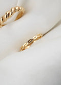 The Prettiest Little Ring 5.25 US 18K Gold Vintage 1970s