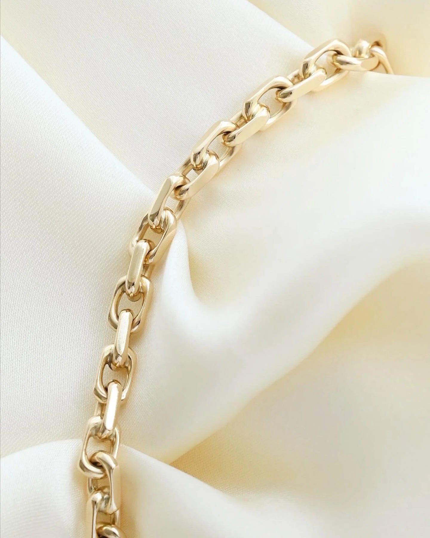 Beautiful Link Bracelet By Svend Glymers 14K Gold Mid Century