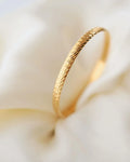 High Carat Glimmer Bangle 21K Gold 1970