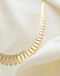 Rare Longer Danish Vintage Cleopatra Necklace 14K Gold 1966