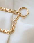 Decadent, HEAVY 32 Grams Antique Watch Chain 18K Gold 1917