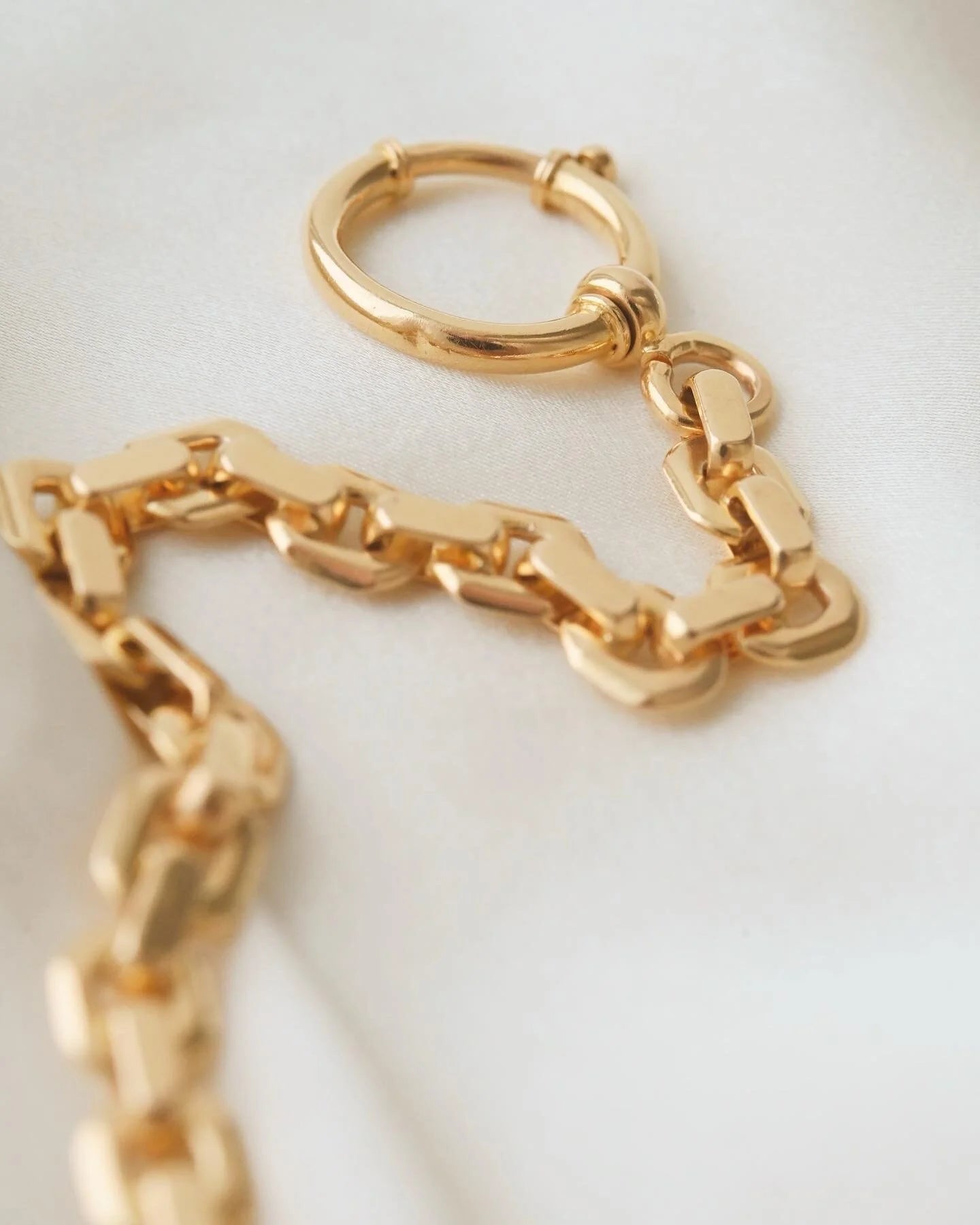 Decadent, HEAVY 32 Grams Antique Watch Chain 18K Gold 1917