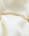 Danish Vintage Geneva Link Necklace 14K Gold 1970