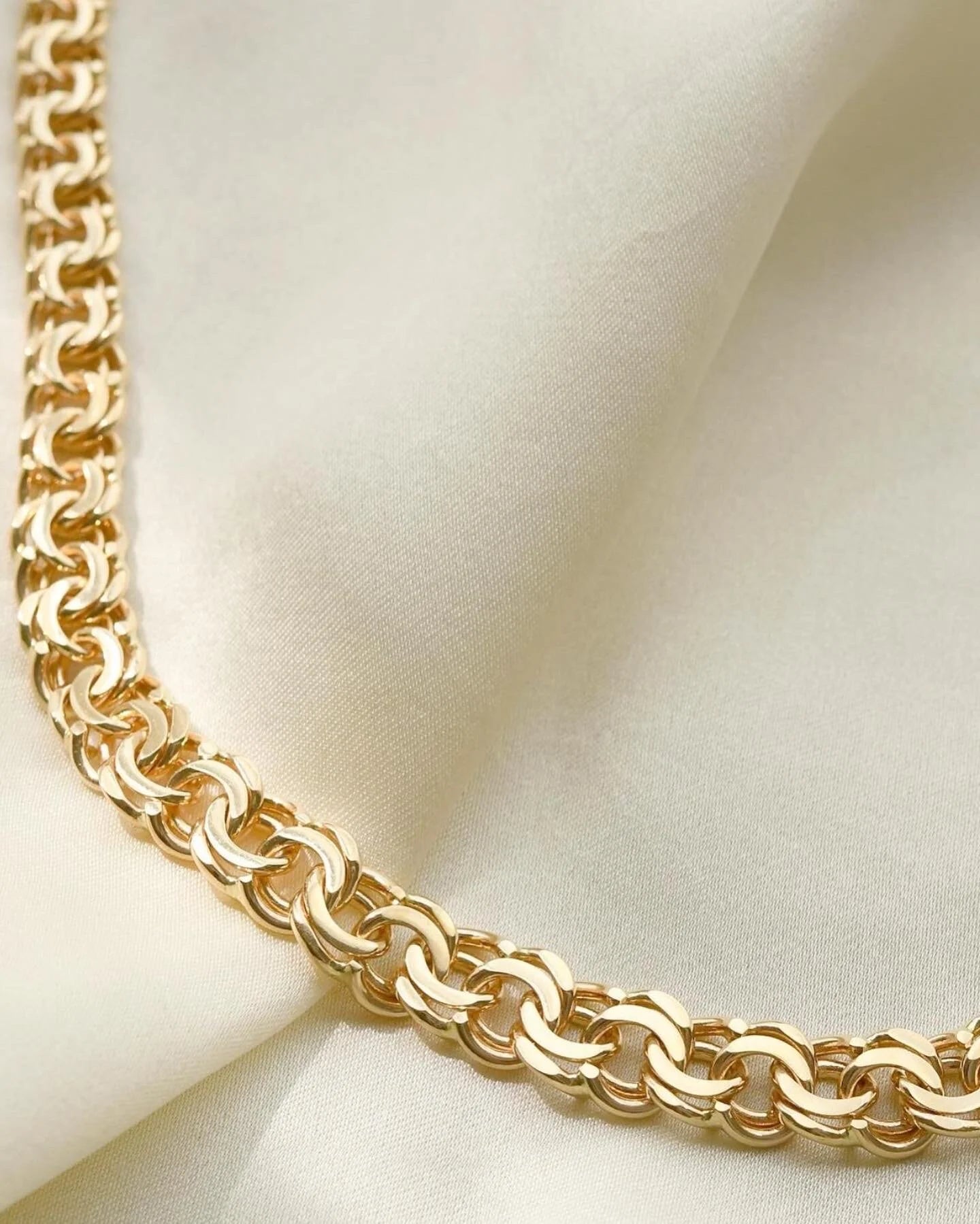Beautiful Danish Vintage Necklace 14K Gold 1960