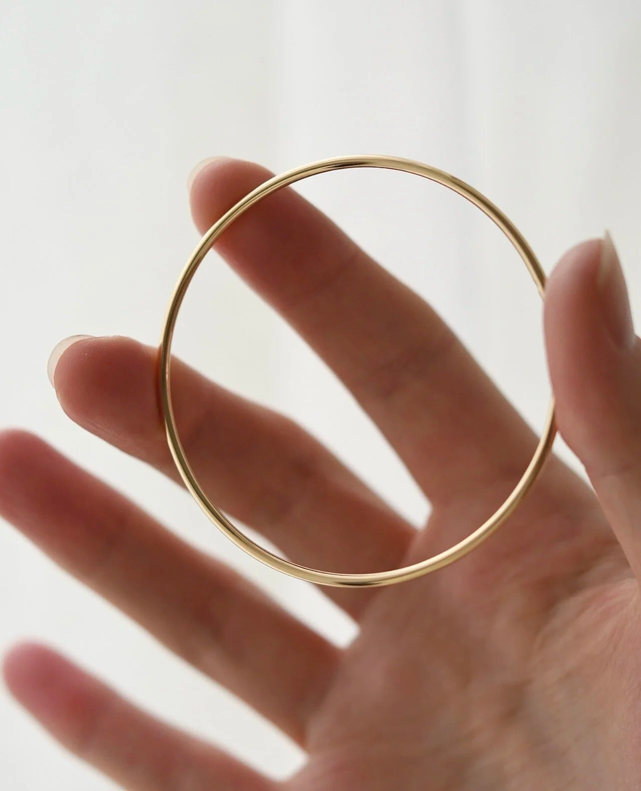 Classic Danish Vintage Bangle 14K Gold