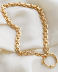 Decadent, HEAVY 32 Grams Antique Watch Chain 18K Gold 1917